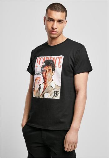 Mr. Tee Scarface Magazine Cover Tee black - XS