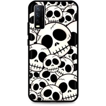 TopQ Kryt LUXURY Vivo Y11s pevný Skulls 71197 (Sun-71197)