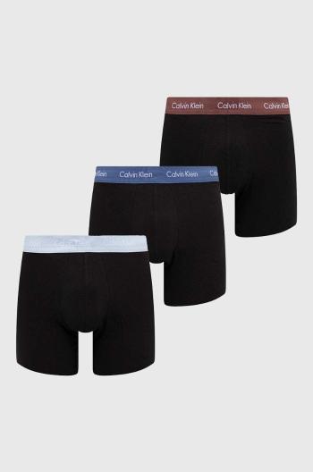 Boxerky Calvin Klein Underwear 3-pack pánské, černá barva, 000NB1770A