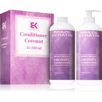 Brazil Keratin Coconut Conditioner výhodné balení (pro výživu a hydrataci)