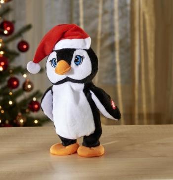 Magnet 3Pagen Mluvící vánoční tučňák Pingo
