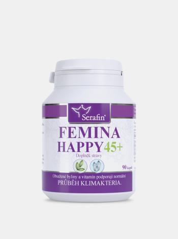 Přírodní kapsle Serafin - Femina happy 45+ (90 kapslí)