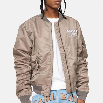 Karl Kani Chest Retro Bomber Jacket military green - XL