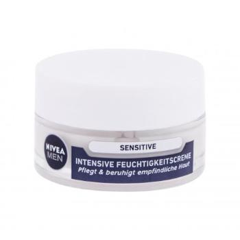 Nivea Men Sensitive 50 ml denní pleťový krém pro muže na všechny typy pleti; na citlivou a podrážděnou pleť; na dehydratovanou pleť