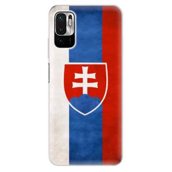 Odolné silikonové pouzdro iSaprio - Slovakia Flag - Xiaomi Redmi Note 10 5G