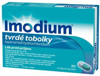 Imodium 2 mg tvrdé tobolky, 20 ks
