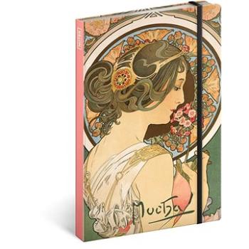 Alfons Mucha Petrklíč notes linkovaný (8595054243647)