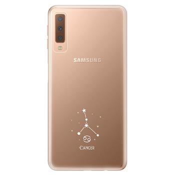 Odolné silikonové pouzdro iSaprio - čiré - Rak - Samsung Galaxy A7 (2018)