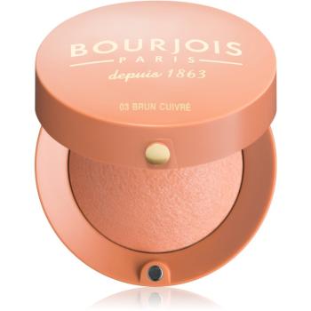 Bourjois Little Round Pot Blush tvářenka odstín 03 Brun Cuivre 2.5 g