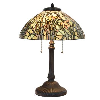 Stolní Tiffany lampa Aglaie – Ø 40*60 cm E27/max 3*60W 5LL-6037