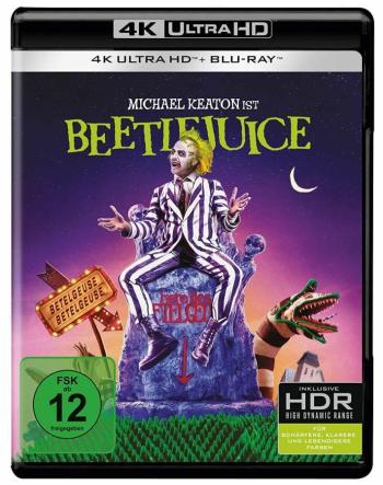 Beetlejuice (4K ULTRA HD BLU-RAY) - DOVOZ