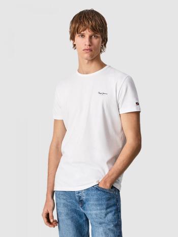 Pepe Jeans pánské bílé tričko Basic - L (800)