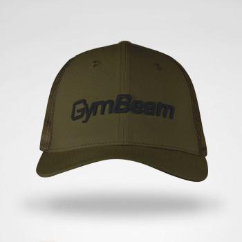 Kšiltovka Mesh Panel Cap Military Green uni - GymBeam