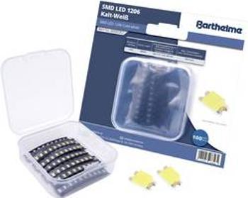 Sada SMD LED Barthelme 00430352, 3 V, 20 mA, 120 °, 400 mcd, studená bílá