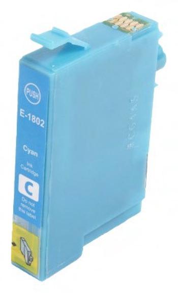EPSON T1802 (C13T18024010) - kompatibilní cartridge, azurová, 13ml