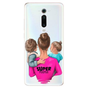 Odolné silikonové pouzdro iSaprio - Super Mama - Boy and Girl - Xiaomi Mi 9T Pro