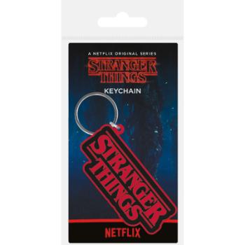 Klíčenka gumová, Stranger Things - logo