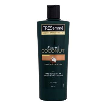 TRESemmé Nourish Coconut Shampoo 400 ml šampon pro ženy na suché vlasy