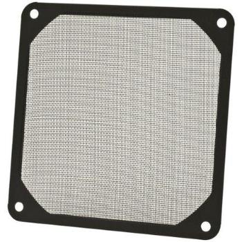 AKASA prachový filtr pro ventilátory 8cm / GRM80-AL01-BK / hliníkový, GRM80-AL01-BK