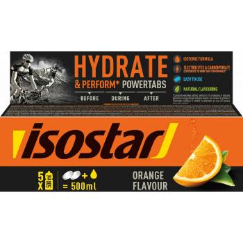 Isostar TABLETY BOX POWERTABS 120 G POMERANČ Rozpustný isotonický nápoj v tabletách, , velikost UNI