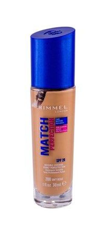 Rimmel Hydratační Make-up Match & Perfect foundation 200 Soft Beige, 30ml