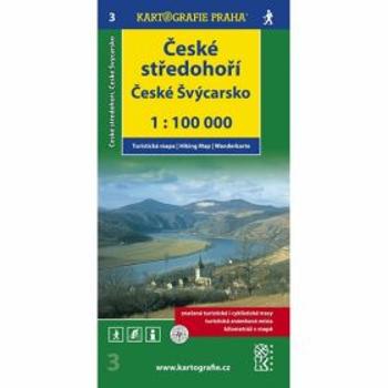 1:100T ( 3)-České středohoří,České Švýcarsko (turistická mapa)