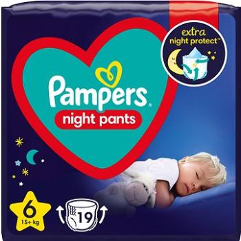 PAMPERS Night Pants vel. 6 (19 ks) (8006540234761)