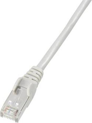 Patch kabel CAT 5e F/UTP RJ 45, vidlice ⇔ vidlice, 5 m, šedý