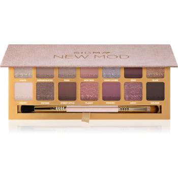 Sigma Beauty New Mod Eyeshadow Palette paleta očních stínů s aplikátorem 208,2 g