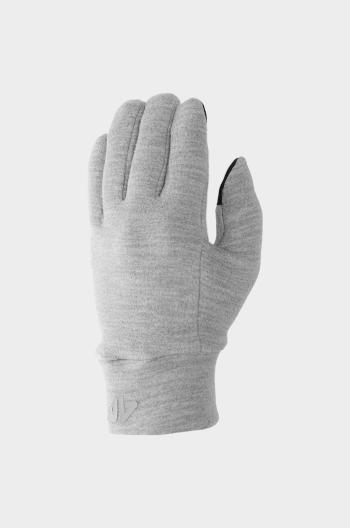 Dětské rukavice 4F šedá barva