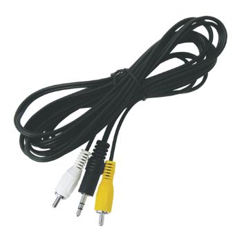 Kabel TIPA JACK 3.5 stereo/2xCINCH 3m