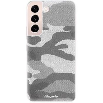 iSaprio Gray Camuflage 02 pro Samsung Galaxy S22+ 5G (graycam02-TPU3-S22P-5G)