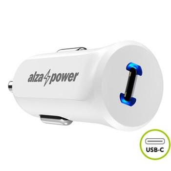 AlzaPower Car Charger P310 USB-C Power Delivery bílá (APW-CC1PD01PW)