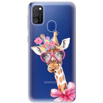 iSaprio Lady Giraffe pro Samsung Galaxy M21 (ladgir-TPU3_M21)