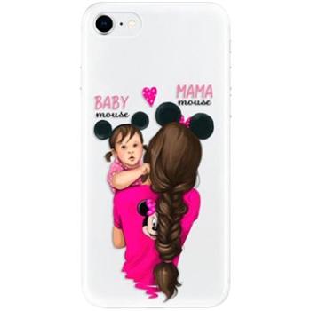 iSaprio Mama Mouse Brunette and Girl pro iPhone SE 2020 (mmbrugirl-TPU2_iSE2020)