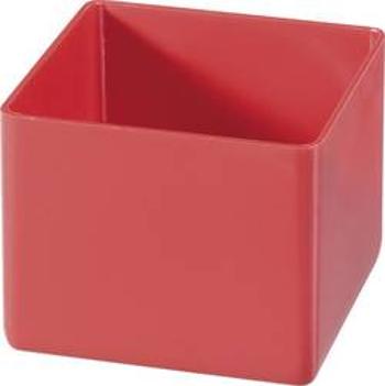 Plastový box Alutec 622100, 54 x 45 x 54 mm, červená