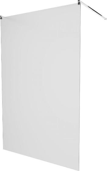 MEXEN/S KIOTO samostatně stojící sprchová zástěna 100 x 200 cm, matné sklo 8 mm, chrom 800-100-002-01-30