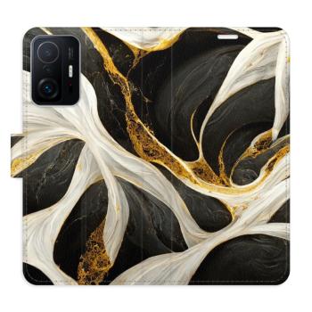 Flipové pouzdro iSaprio - BlackGold Marble - Xiaomi 11T / 11T Pro