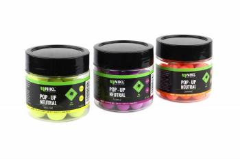 Nikl Boilies Fluoro Pop-up - Bílá 18mm 50g