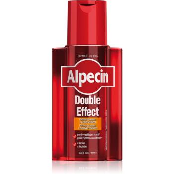 Alpecin Double Effect kofeinový šampon pro muže proti lupům a vypadávání vlasů 200 ml