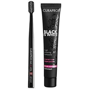 CURAPROX Black is White 90 ml + kartáček (7612412423686)