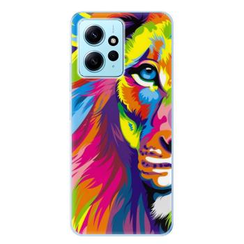 Odolné silikonové pouzdro iSaprio - Rainbow Lion - Xiaomi Redmi Note 12 5G