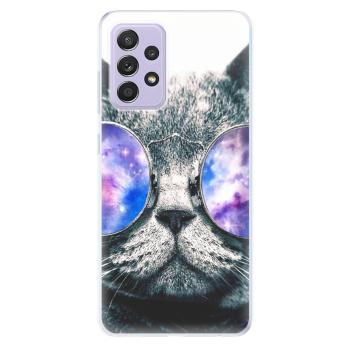 Odolné silikonové pouzdro iSaprio - Galaxy Cat - Samsung Galaxy A52/A52 5G