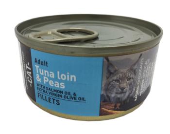 Bravery cat konzerva TUNA loin/peans/salmon - 5 x 70g