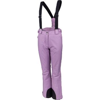 ALPINE PRO HEGA Dámské lyžařské kalhoty, fialová, velikost XL