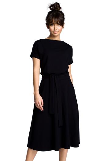 Černé šaty BE 067