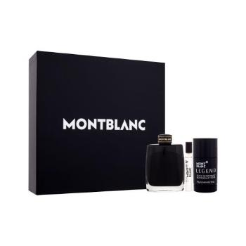 Montblanc Legend dárková kazeta parfémovaná voda 100 ml + parfémovaná voda 7,5 ml + deostick 75 g pro muže