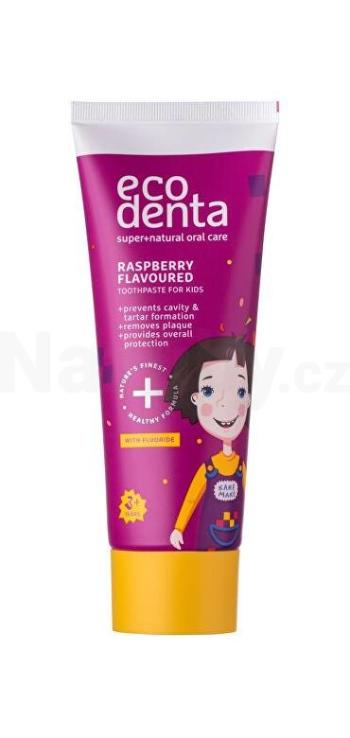 Ecodenta Kids Raspberry dětská zubní pasta 75 ml