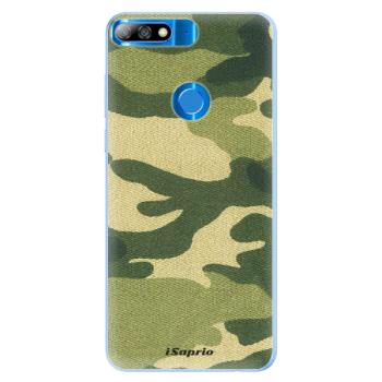 Silikonové pouzdro iSaprio - Green Camuflage 01 - Huawei Y7 Prime 2018