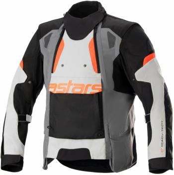 Alpinestars Halo Drystar Jacket Dark Gray/Ice Gray/Black 4XL Textilní bunda